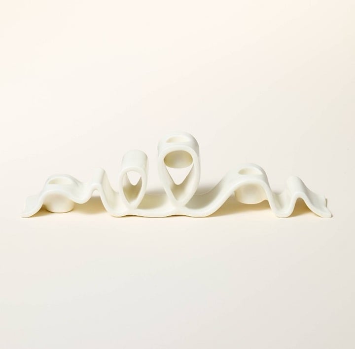 NEW Kate Spade x Target Ceramic Candelabra - Cream