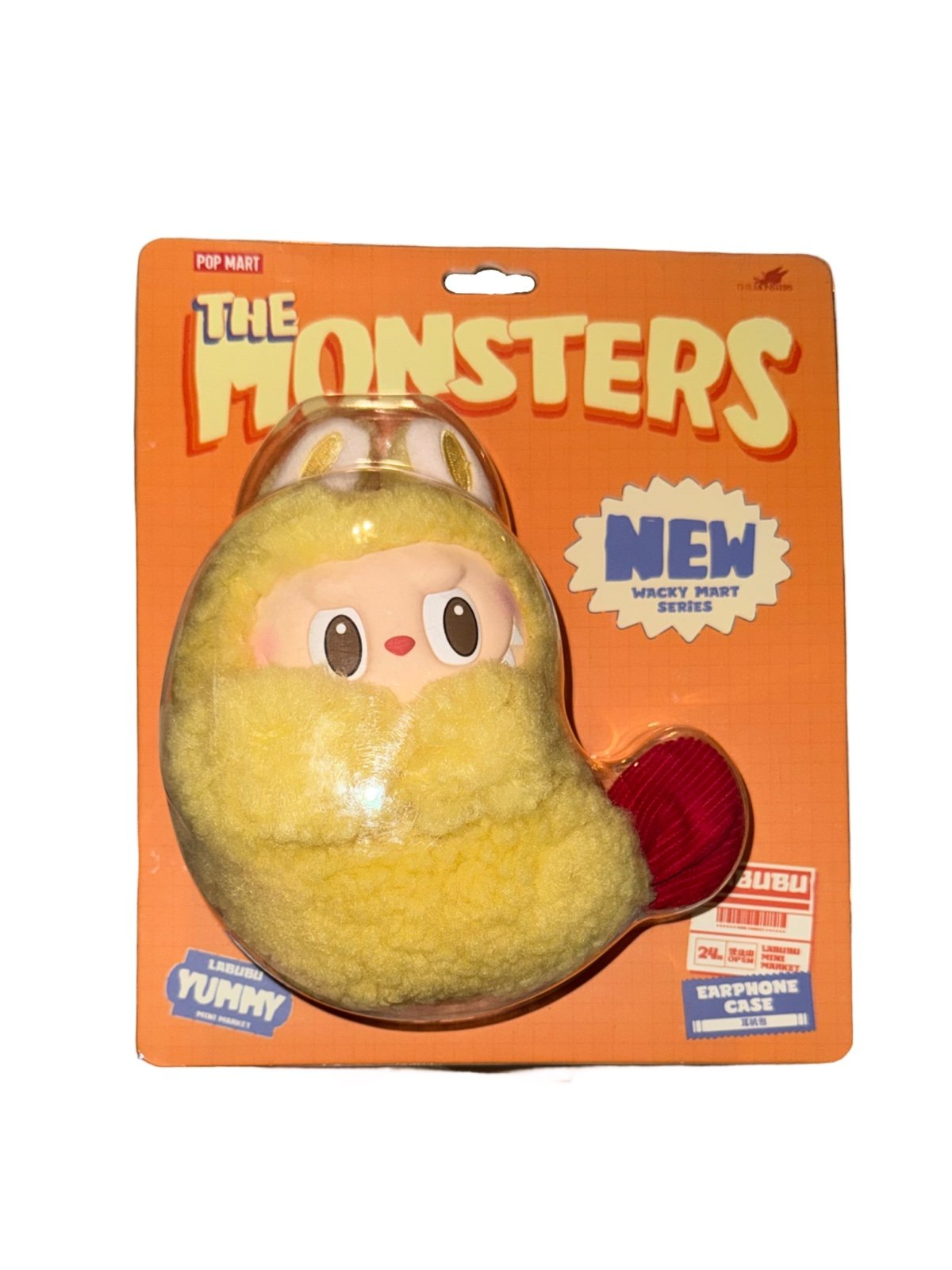 Labubu The Monsters Wacky Mart Series Earphone Case Shrimp Tempura SEALED
