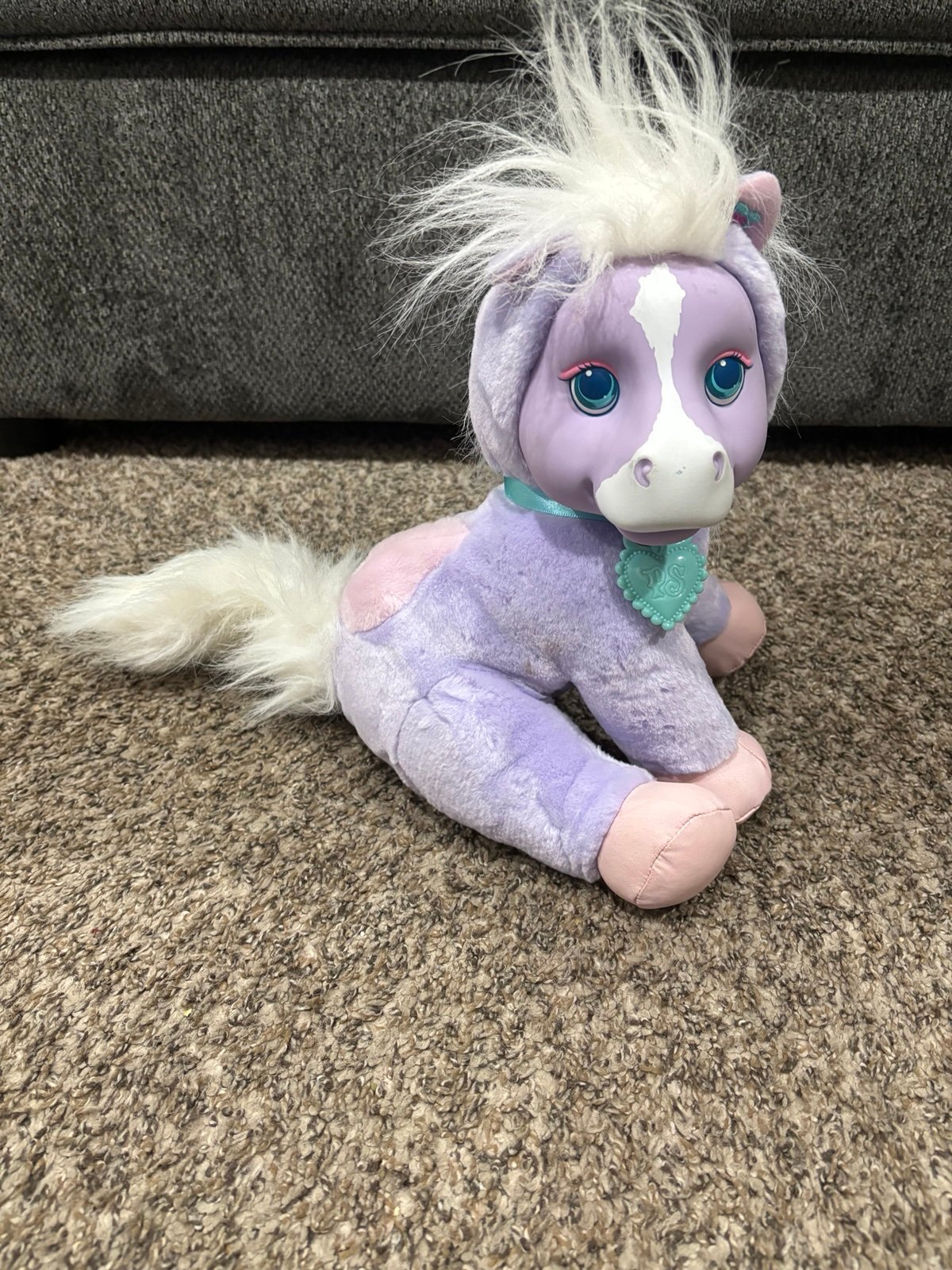 Hasbro Pony Surprise 1994 Purple Sitting No Babies 8783 Rare