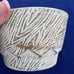 McCoy MCM Pottery Planter or Bowl with Abstract Zigzag Design