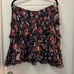 NWT By Anthropologie Asymmetrical Smocked Mini Skirt