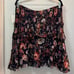 NWT By Anthropologie Asymmetrical Smocked Mini Skirt