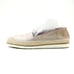 Donald Pliner Palm Brown Metallic Leather Flat Espadrille Slip Ons - 9 Narrow