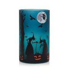 Yankee Candle Witches Trick or Treat Hurricane Candle Holder (New!)