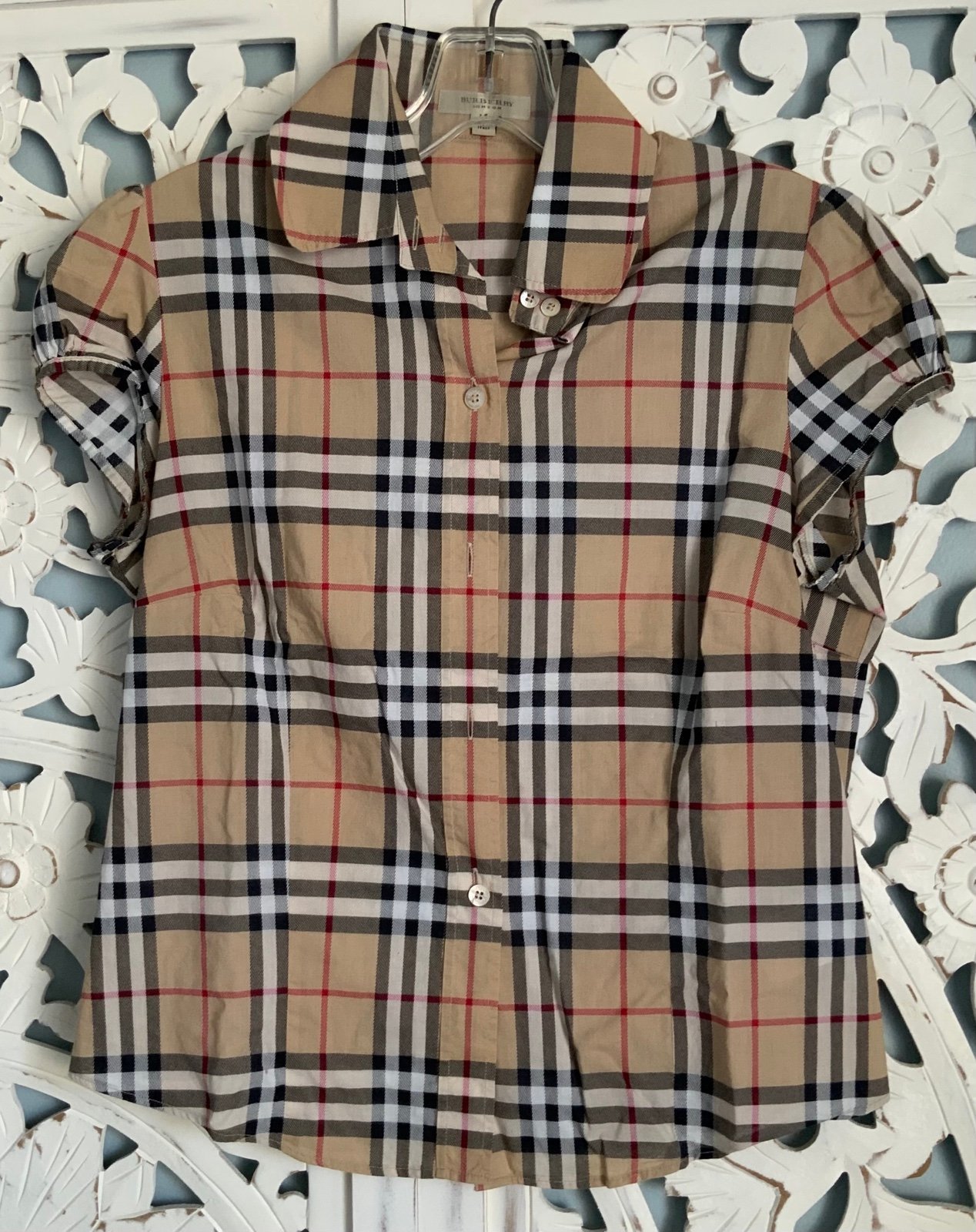 burberry of london blouse