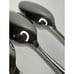 Hampton Silversmiths Glossy HSVI33 Stainless Flatware 4 serving Spoons