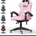 Gaming Chair comfortable reclining different colors available by Bigzzia