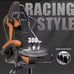 Gaming Chair comfortable reclining different colors available by Bigzzia