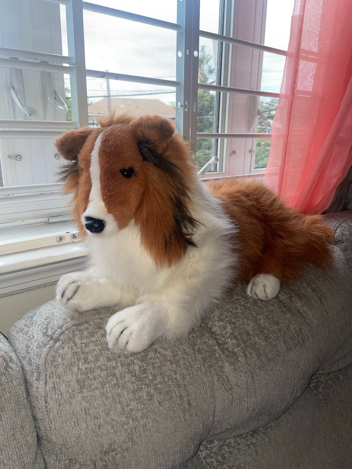 lassie plush 1989 gund