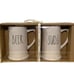 Rae Dunn BEER & SUDS Beer Stein Set