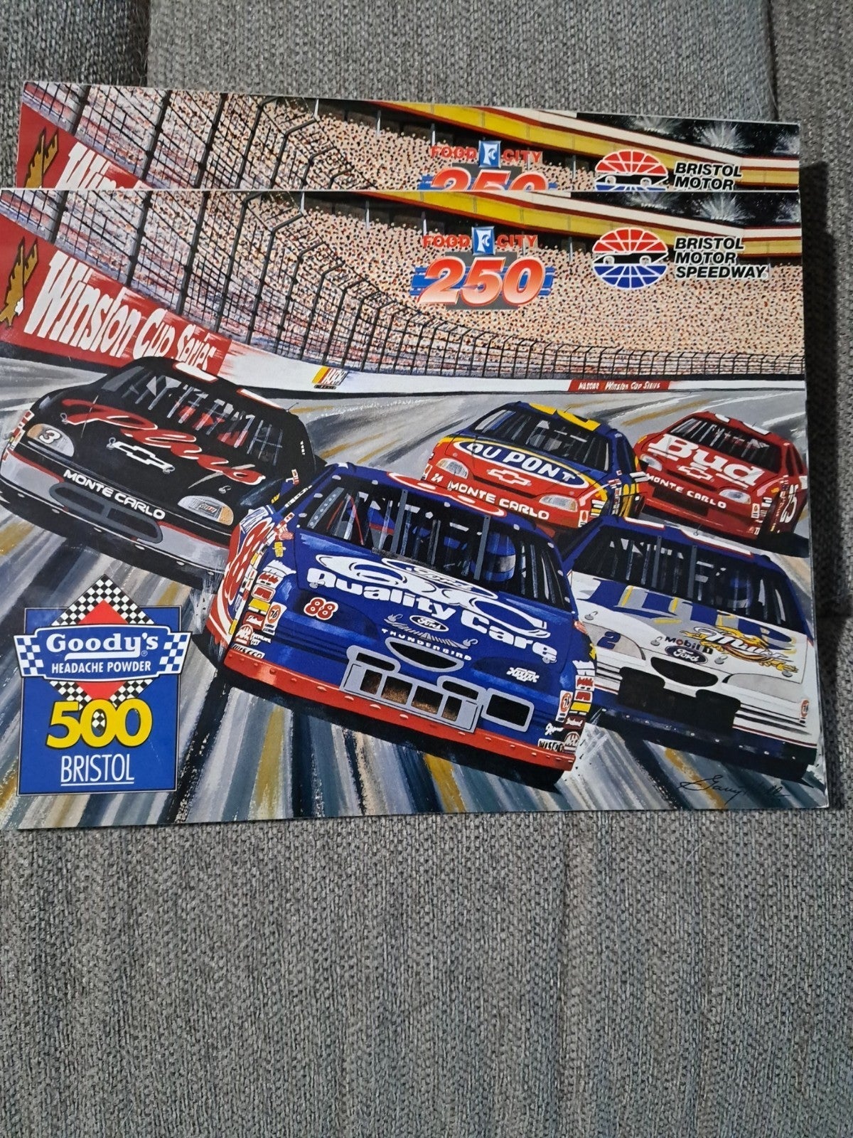 (2) August 1997 Goody's Headache Powder 500 Programs