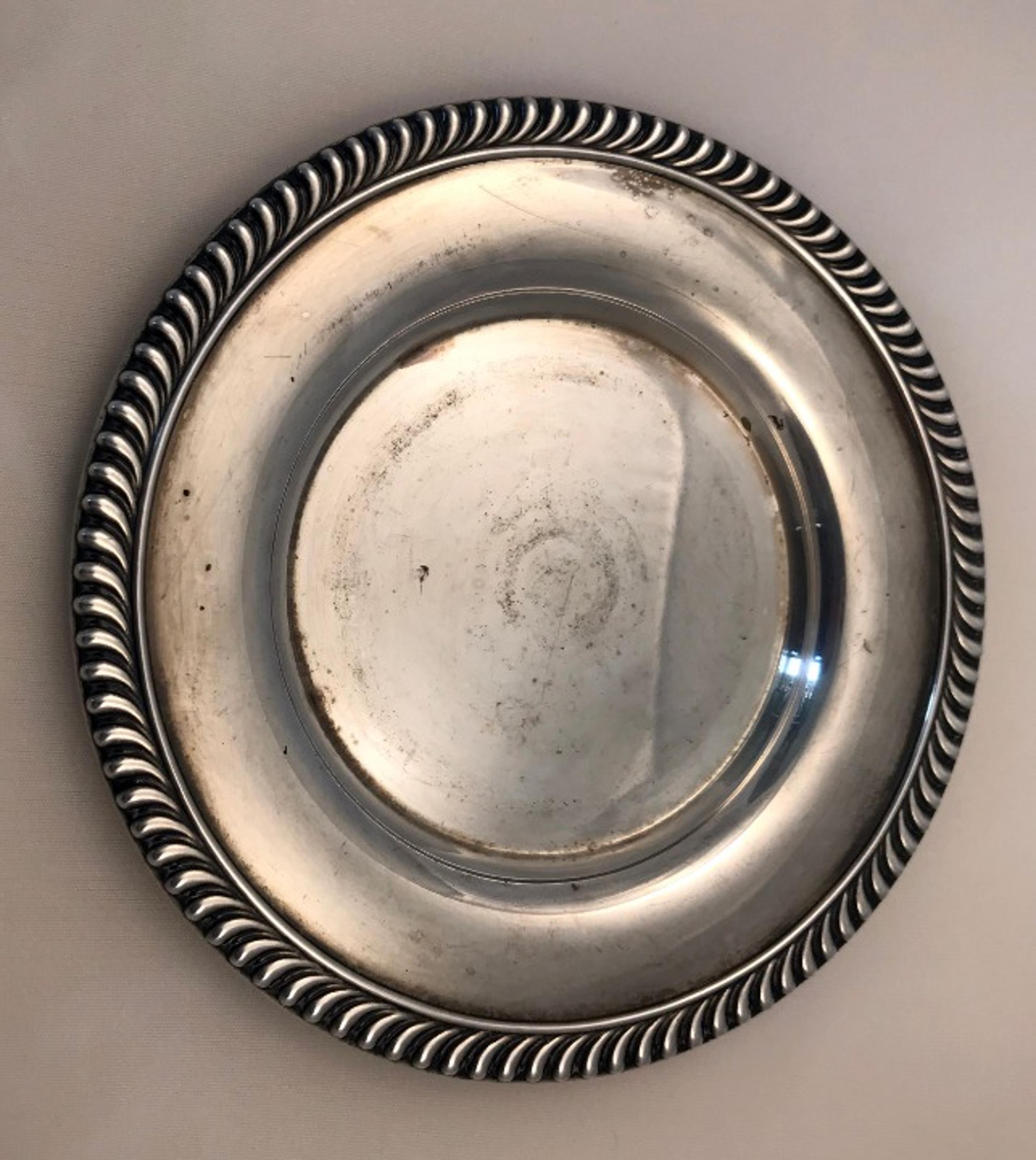 AMERICAN MADE SILVERPLATE DISH - American Vintage