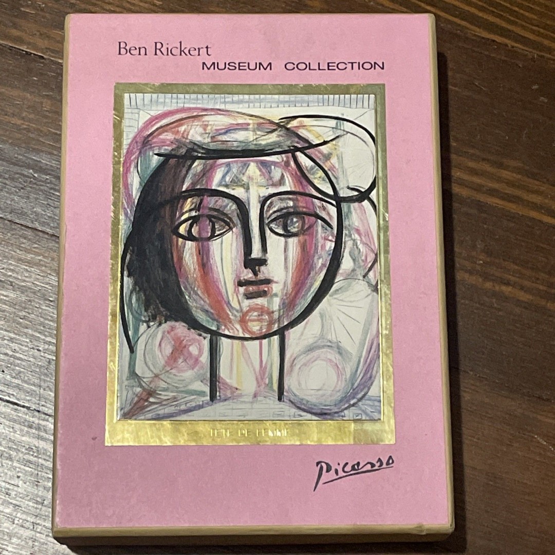 Ben Rickert Museum Collection Soap Picasso Rare Boxed Soap Circa 1980s