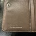 Tori Burch McGraw bifold wallet in silver maple excellent