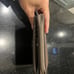 Tori Burch McGraw bifold wallet in silver maple excellent