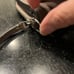 Tori Burch McGraw bifold wallet in silver maple excellent