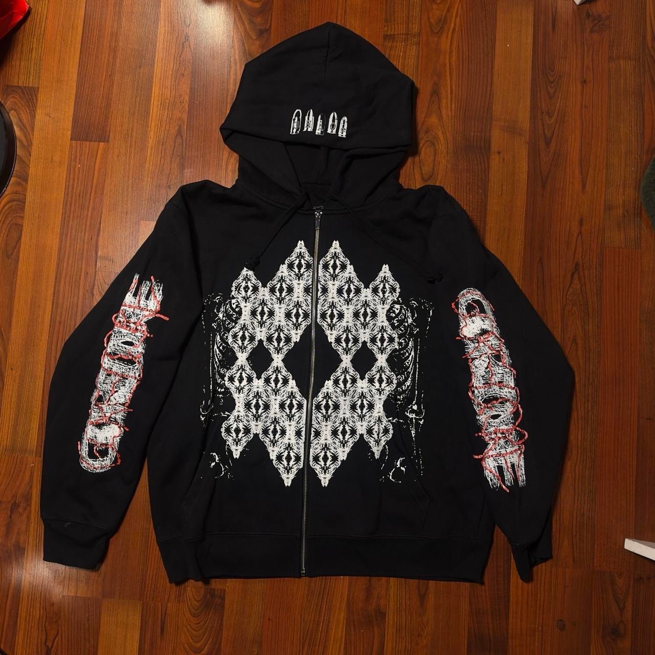 Antagonist Ken Carson Gore Core Zip Up hoodie from the Antagonist Tour