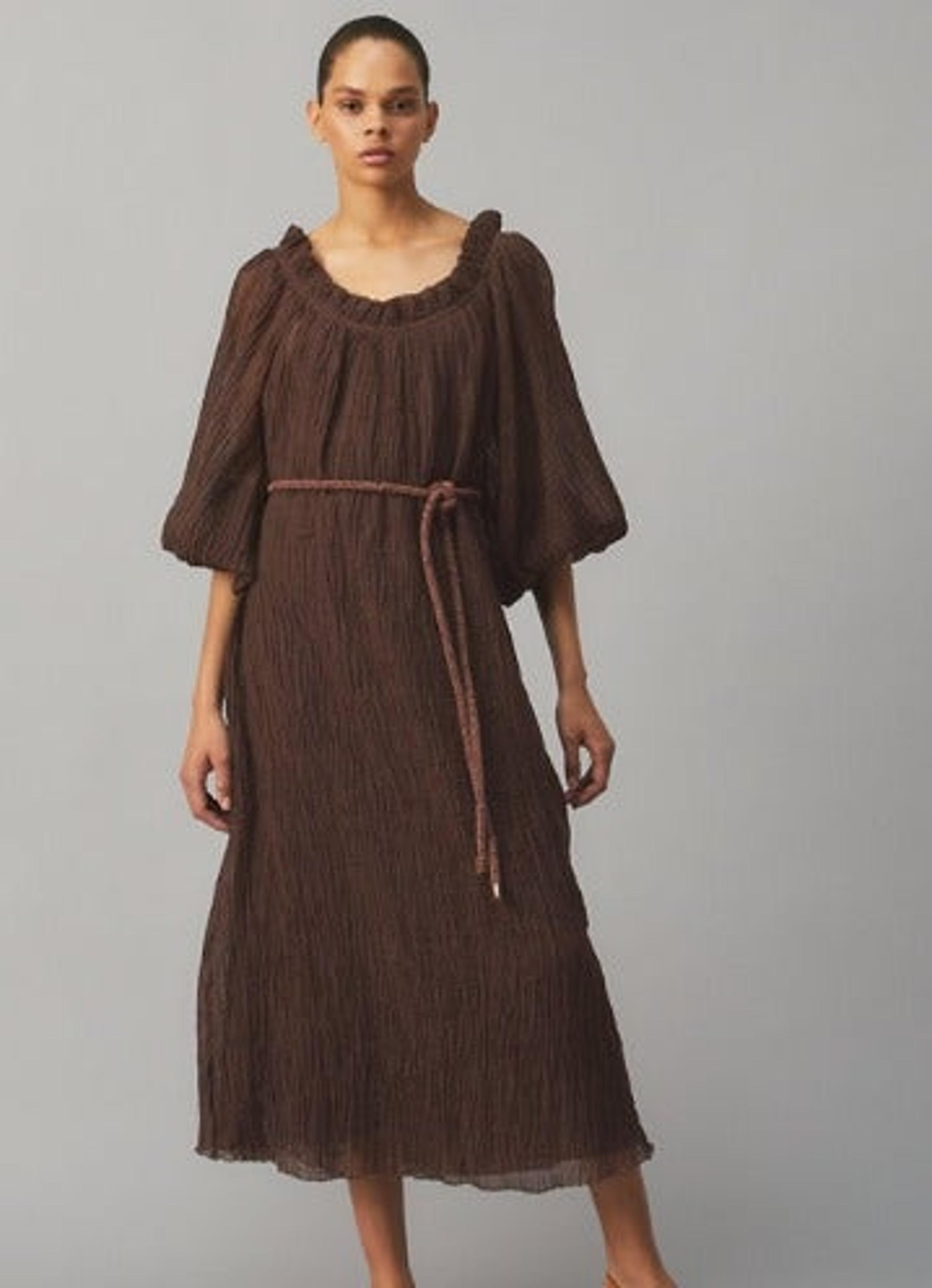 Tory Burch ruffle neck dress size Small $498