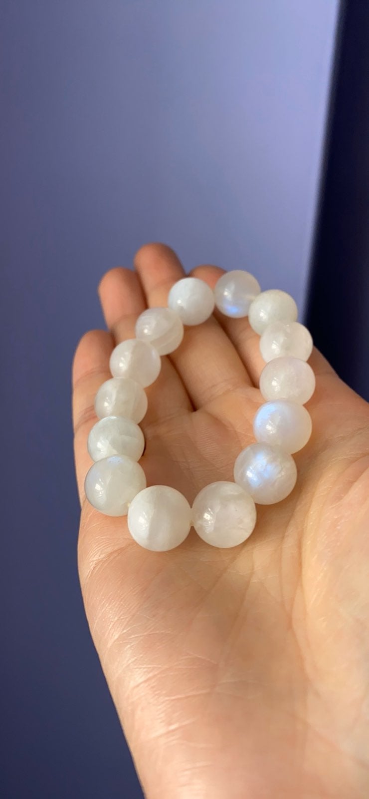Milky way white crystal Bracelet
