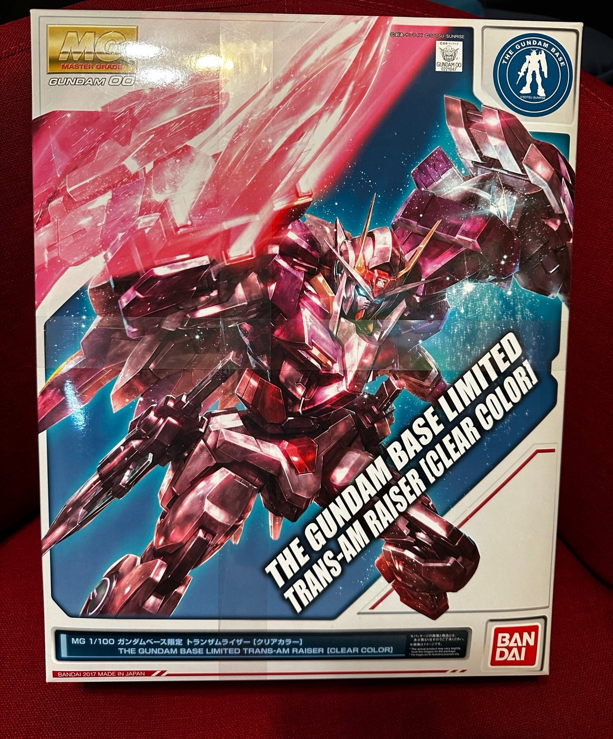 Gundam Base Limited Trans-AM Raiser Clear Color