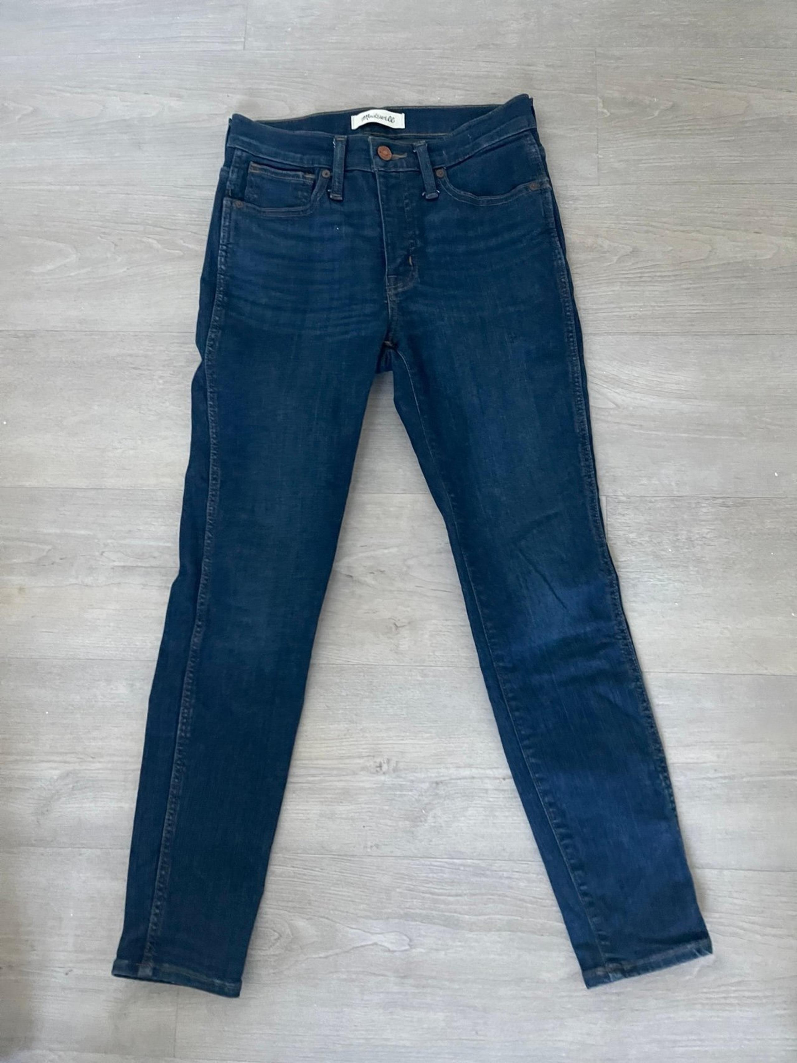 Madewell 10” high-rise skinny womens petite jeans 25P