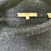 VINCE TEXTURED FUNNELNECK WOOL BLEND SWEATER IN FISHERMAN BLUE SZ Medium
