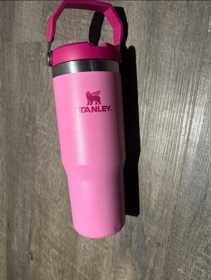 stanley ice flow 30oz rare pink Barbie colorway