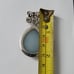 Sterling Silver 925 Chunky Druzy Omega Pendant