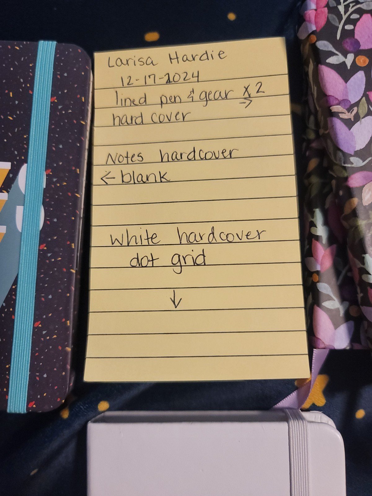 Lined a6 hardcovers