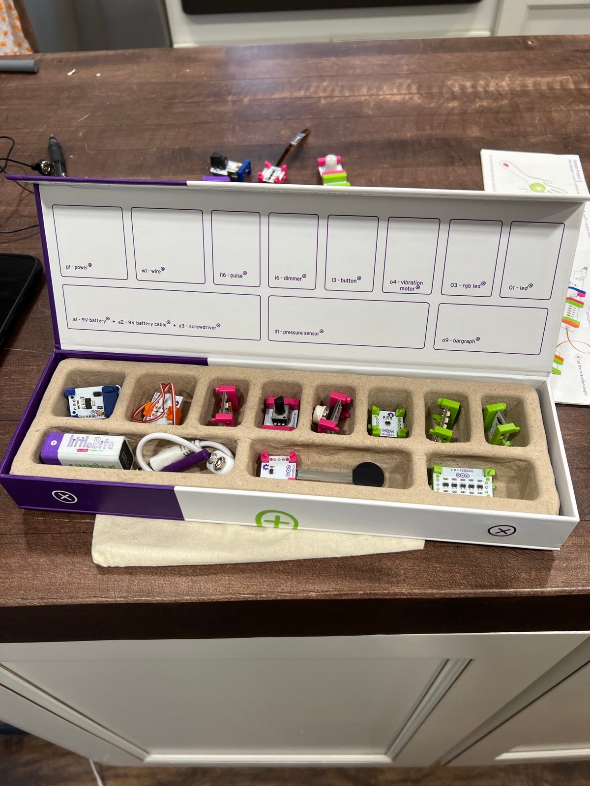 Little Bits starter kit plus extras