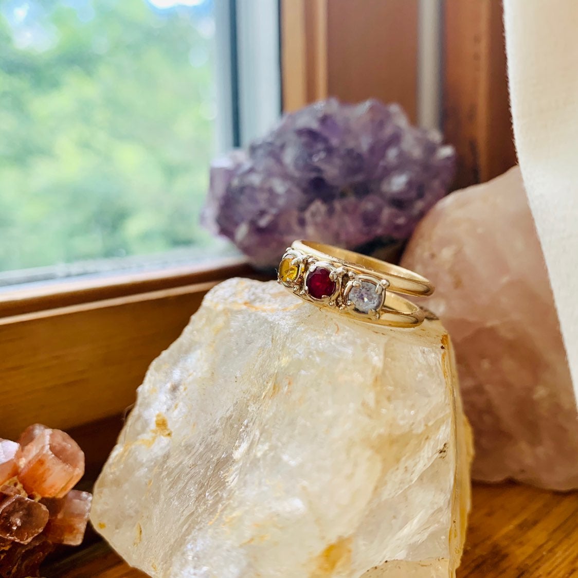 14k yellow gold ring