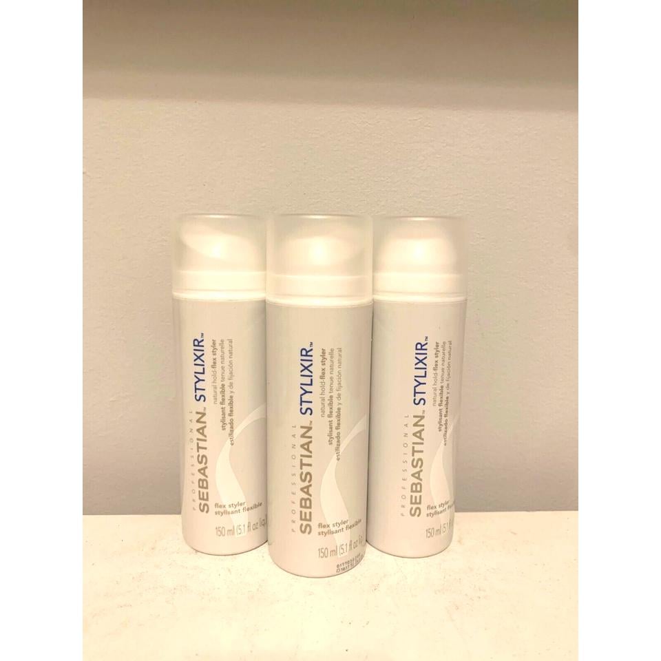 3 Sebastian Stylixir Natural Hold Flex Styler 5.1 Oz. Each