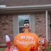 6 FT Tall Thanksgiving Inflatable Turkey on Pumpkin, Inflatable Racoon
