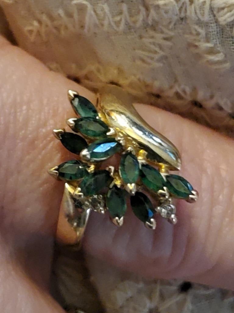 Emerald 14KT Ring
