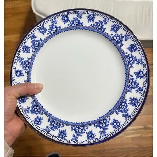 Stanley Pottery Torbrex Dinner plate set of 6 England 8 3/4 inches