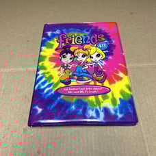 Lisa Frank Friends 411 Notebook with Cover Girls Rule Friendship