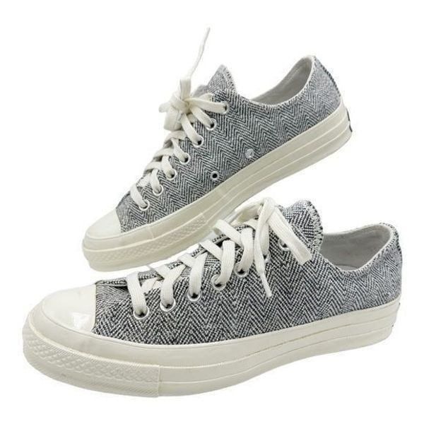 Converse chuck 70 recycled low-top Oxford sneakers Sz 8.5