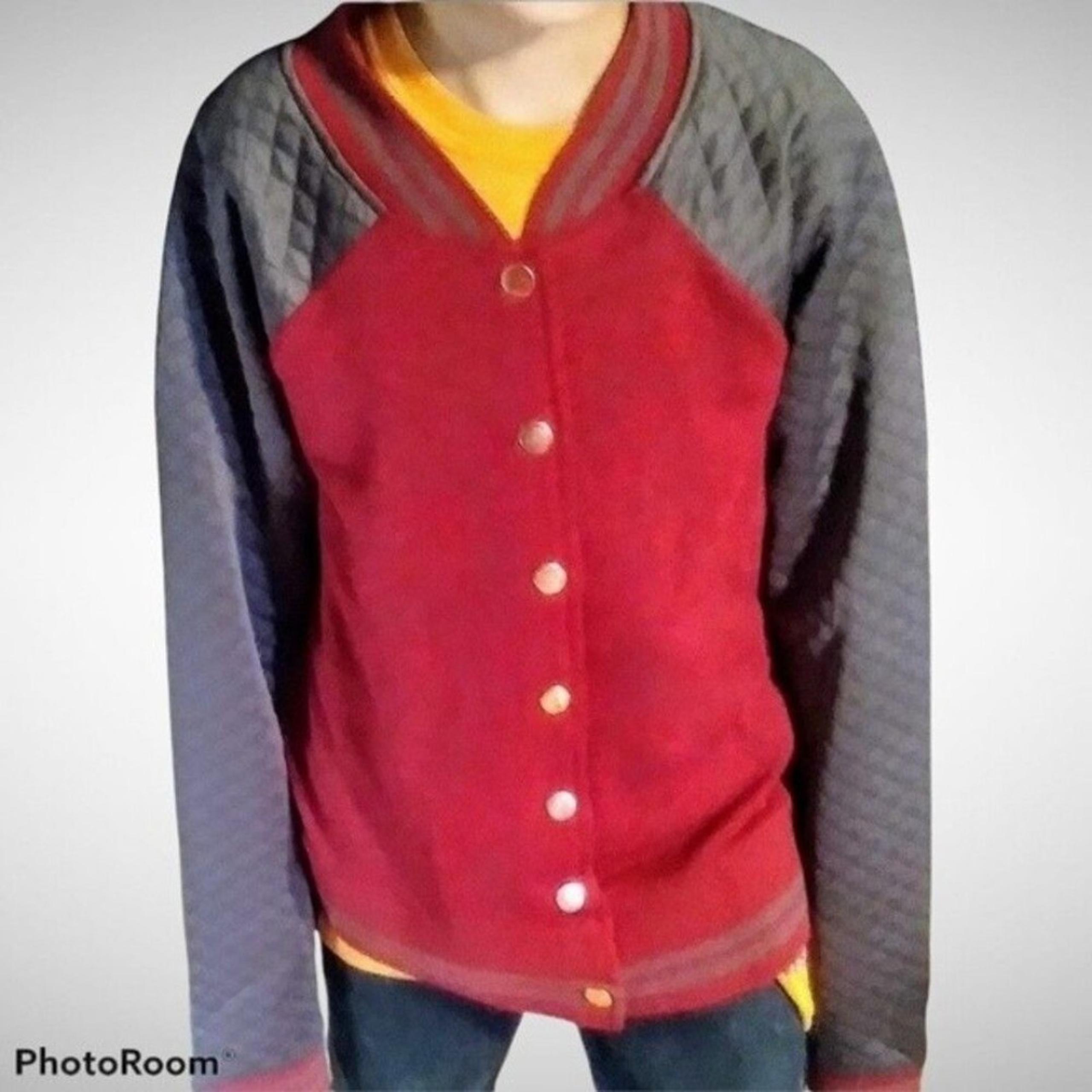 School Kids Red Varsity Jackets Girls XL