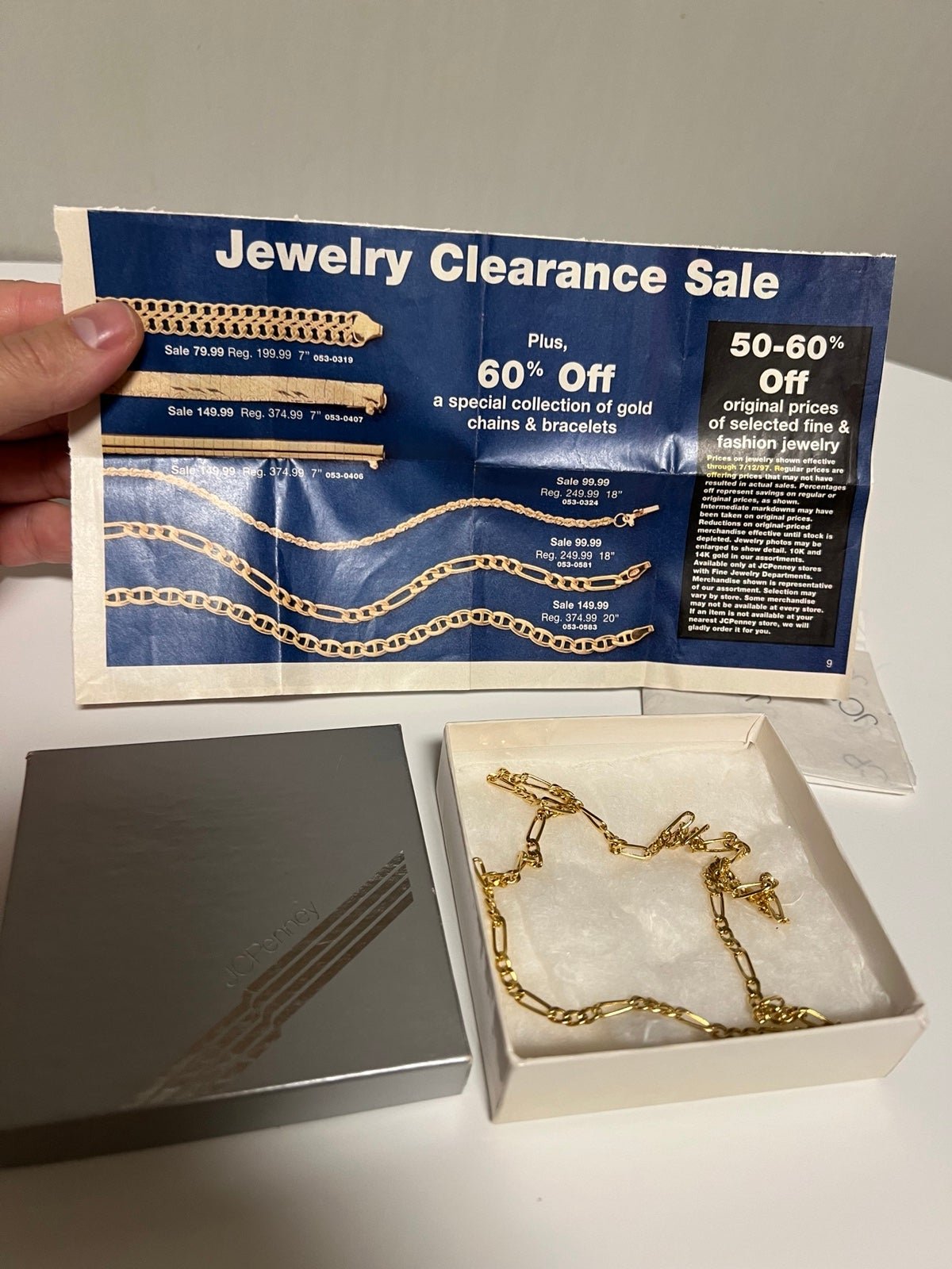 Jcp men's deals necklaces