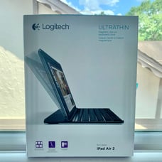 Logitech UltraThin Magnetic Clip-On Keyboard Cover for iPad Air 2