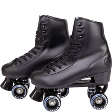 C SEVEN C7skates Soft Faux Leather Quad Roller Skates