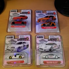 Toyota FT-1, 2002 Mitsubishi Lancer, 1995 Toyota Supra, 2002 Honda NSX - JDM