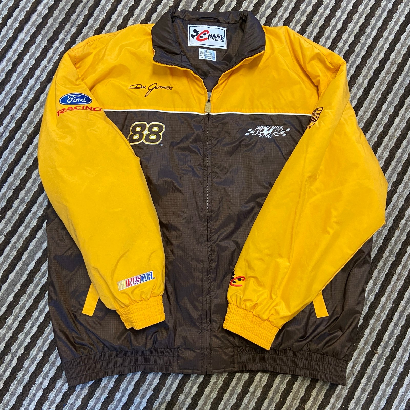 Vintage 90s Nascar Dale Jarrett Racing Jacket