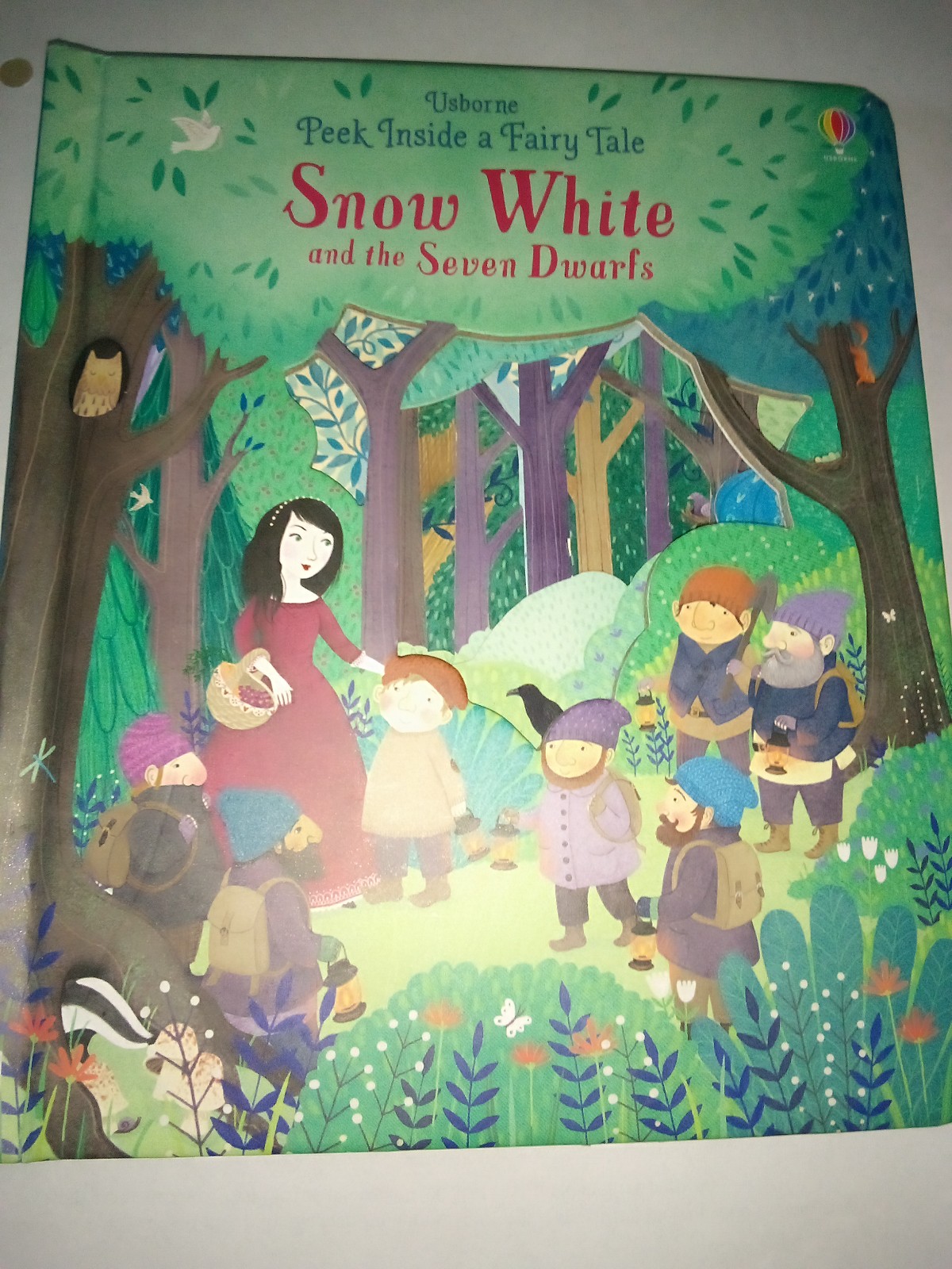 Snow white and the seven dwarfs pop out book used