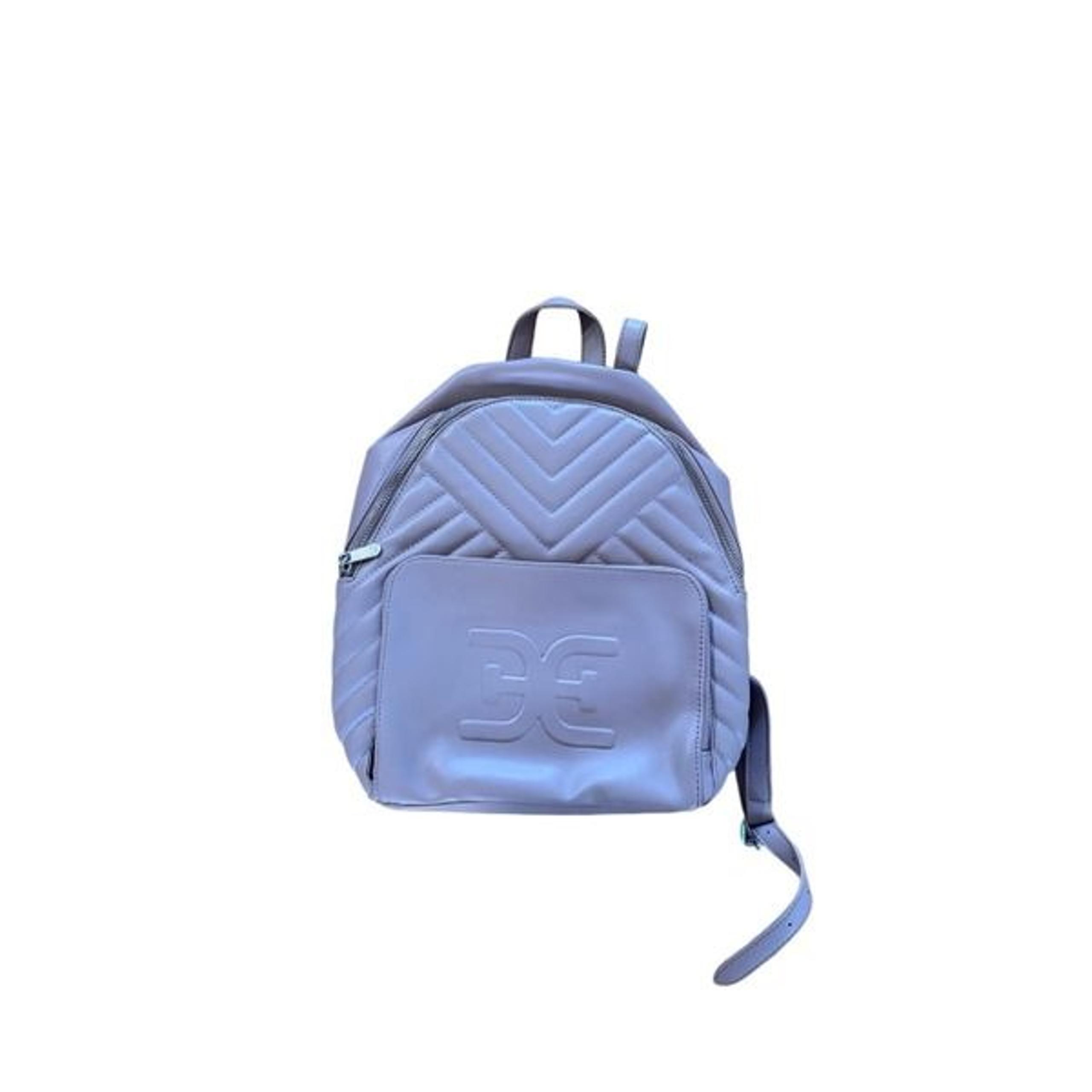 Sam Edelman Womens Purple Taja Faux Leather Fashion Backpack Medium