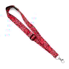 HELLO KITTY Sanrio Lanyard - Hello Kitty Paisley Lanyard Brand New Sealed W/ Tag