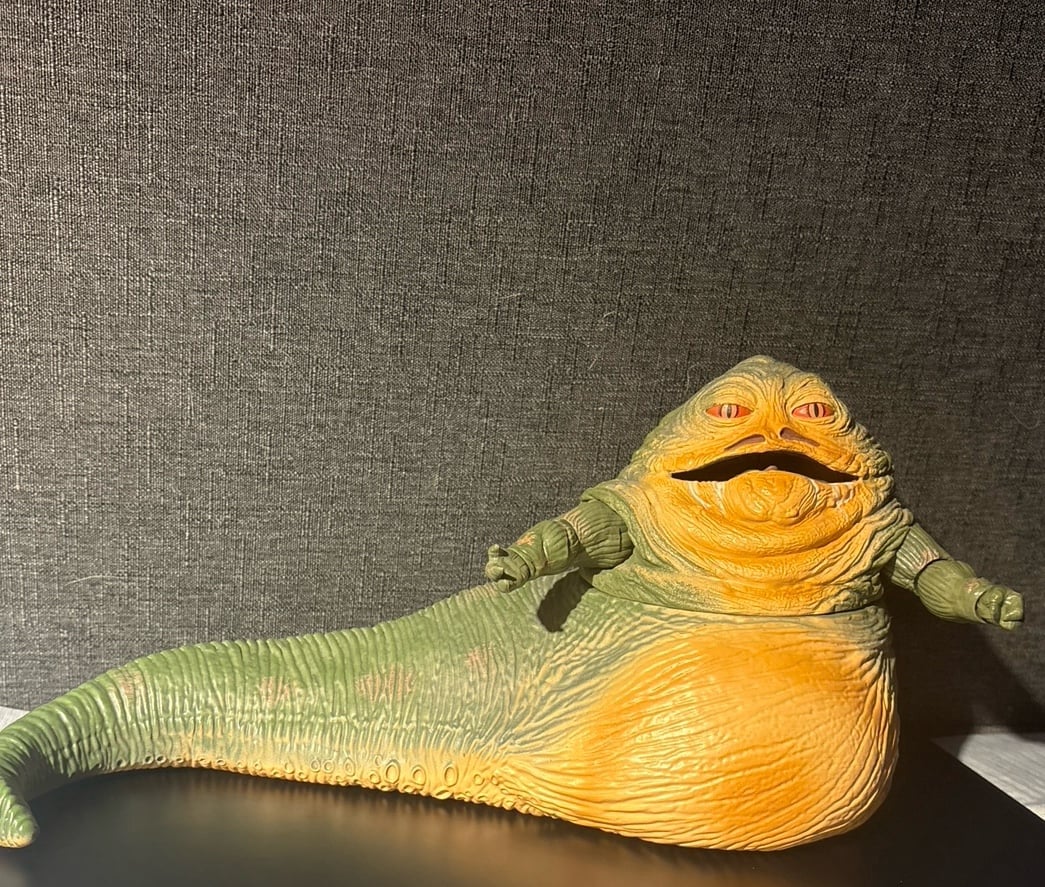 Star Wars Black Series Jabba The Hutt Figure Movable Head Arms & Mouth 6” 2014