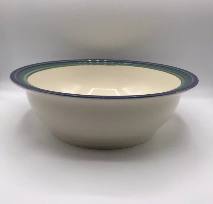 Pfaltzgraff Ocean Breeze 11 14” Round Vegetable Serving large Bowl USA