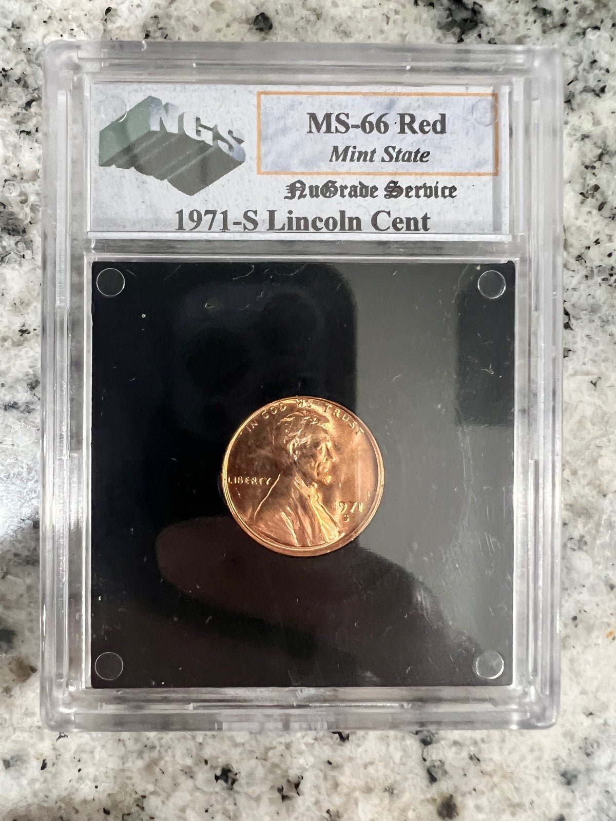 1971-S Lincoln Cent MS66 RD