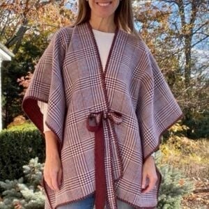 Cabi Reversible Poncho Wrap
